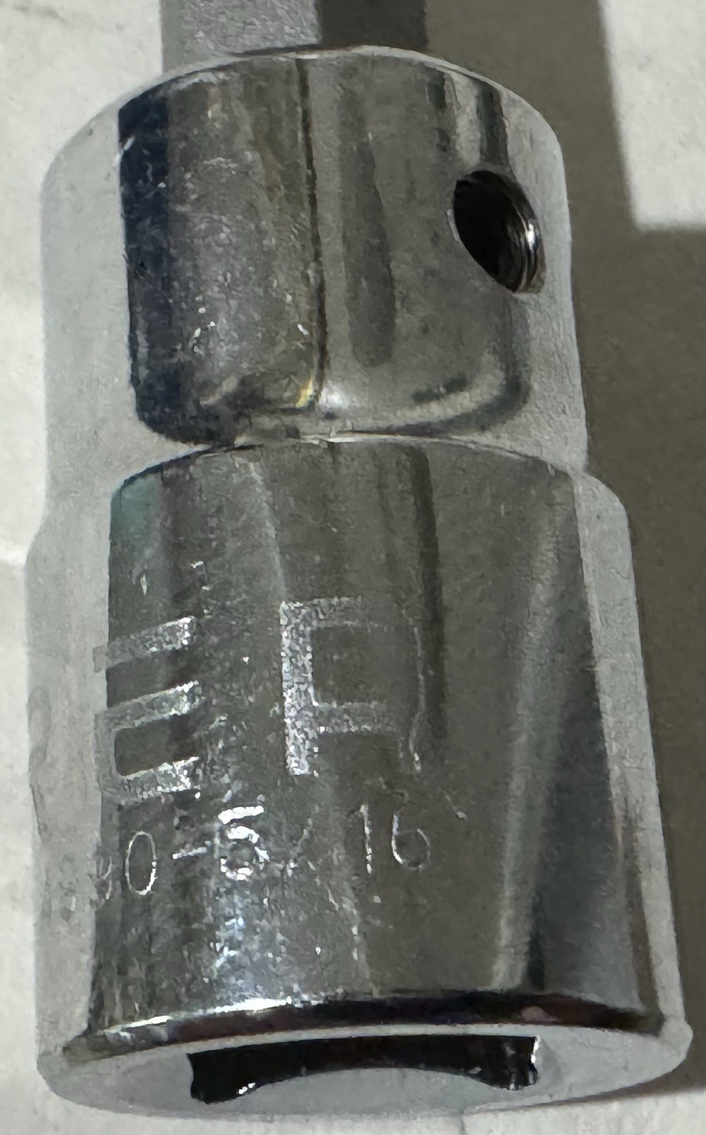 URREA Tools 4990-5/16″ SAE Hex Bit Socket Driver 3/8″ Drive Chrome NEW
