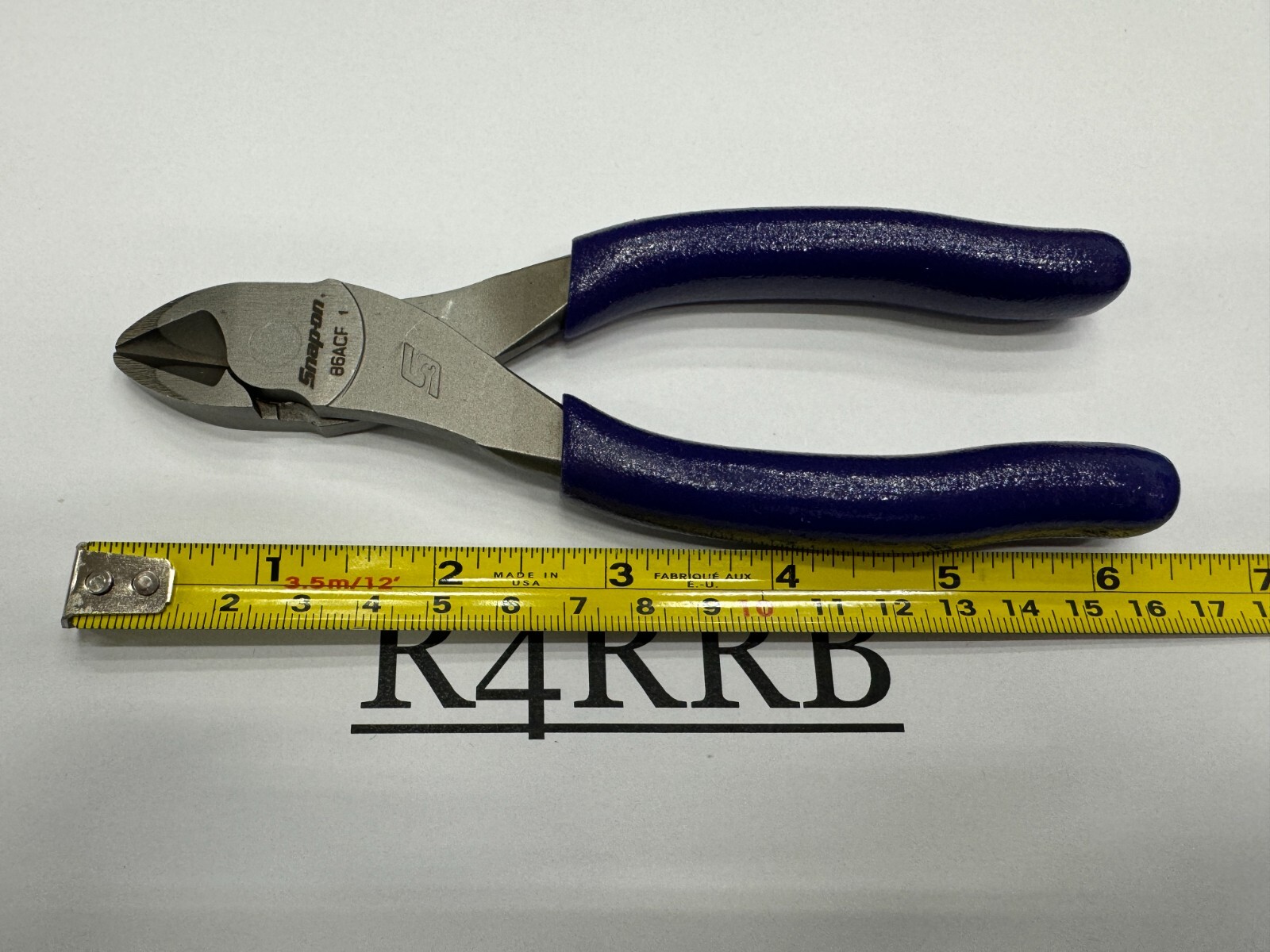 Snap-on Tools NEW RARE DARK PURPLE Soft Grip 6″ Diagonal Cutter Pliers 86ACFDP