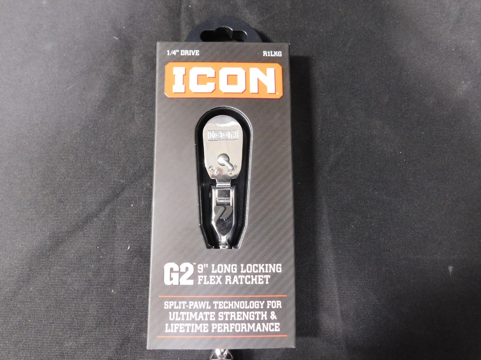 ICON R1LKG G2 9″ LONG LOCKING FLEX RATCHET 1/4 INCH DRIVE (EB91)