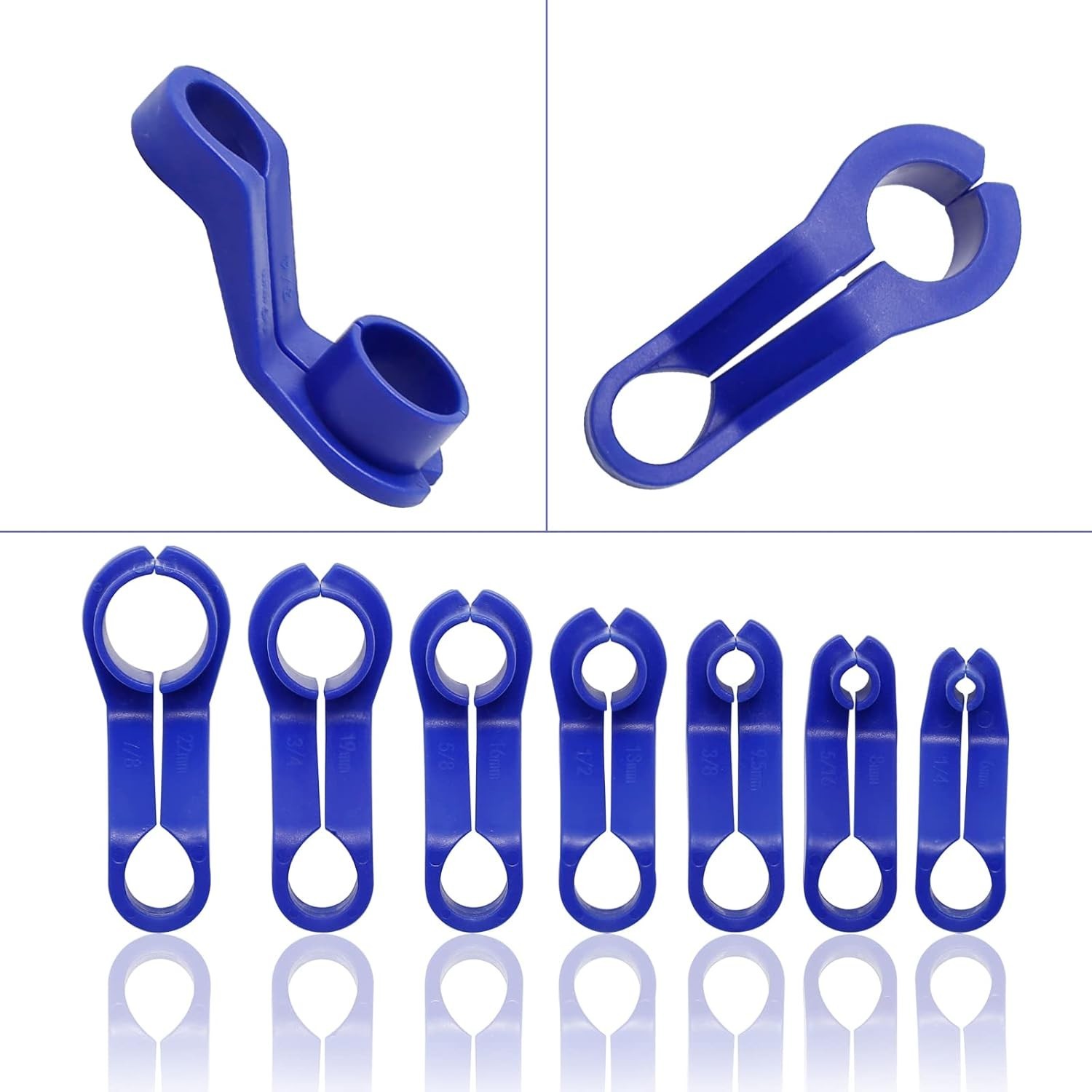 7 Sizes Fuel Line Disconnect Tools Replacement for Multiple Car Brands