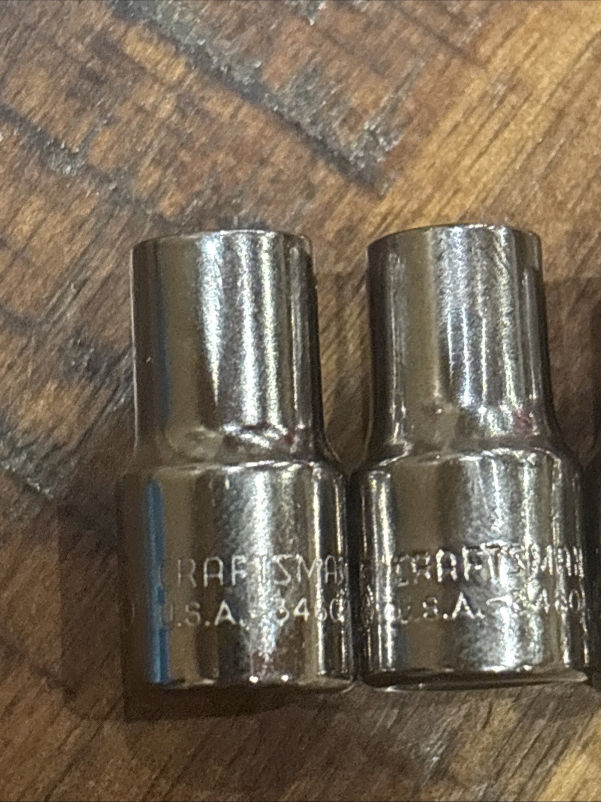 Craftsman 1/4” Laser Shallow Socket Set 4mm – 14mm 1/4” Drive 6pt 12pc USA NOS