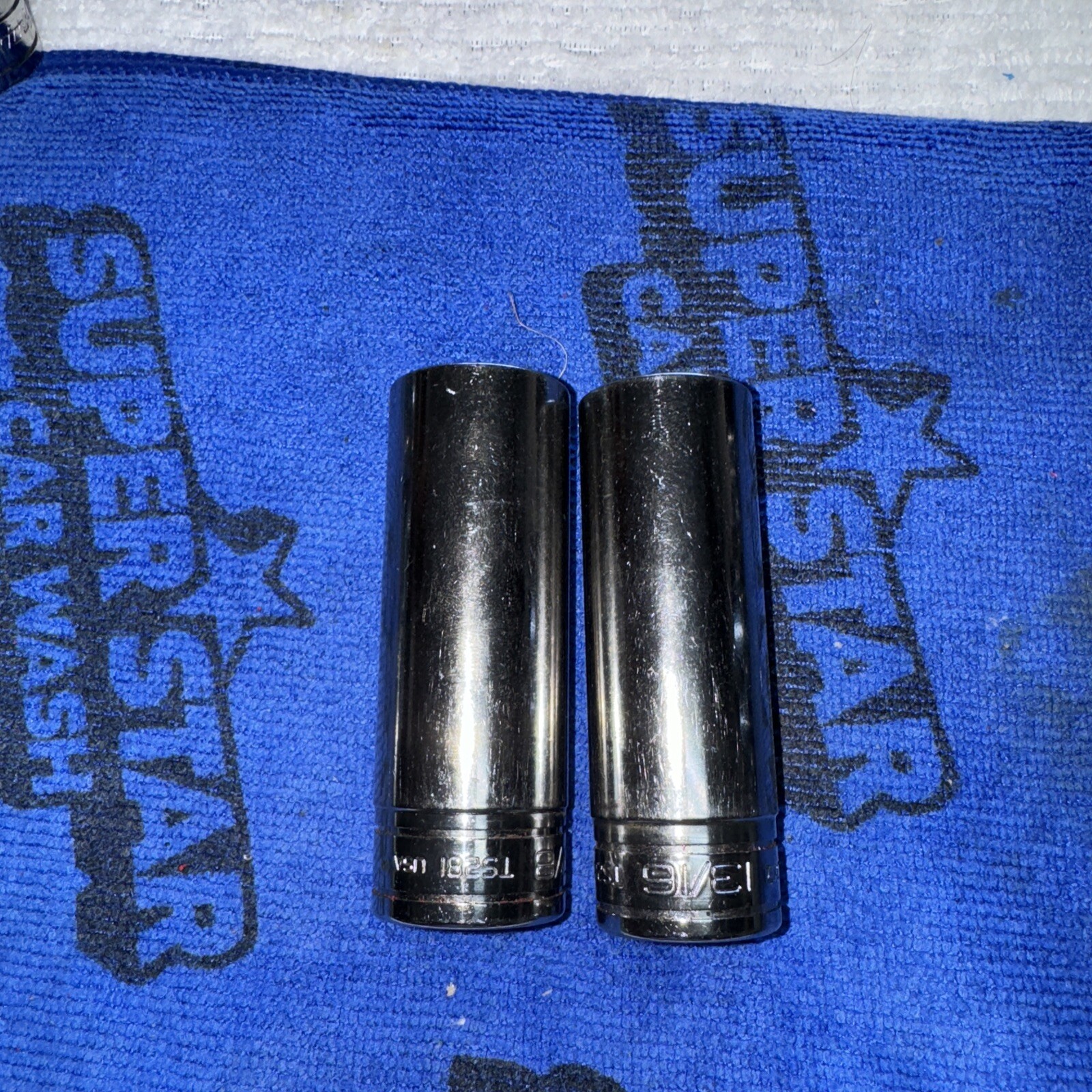 Snap On Deep 1/2 Drive Sockets 7/8,13/16