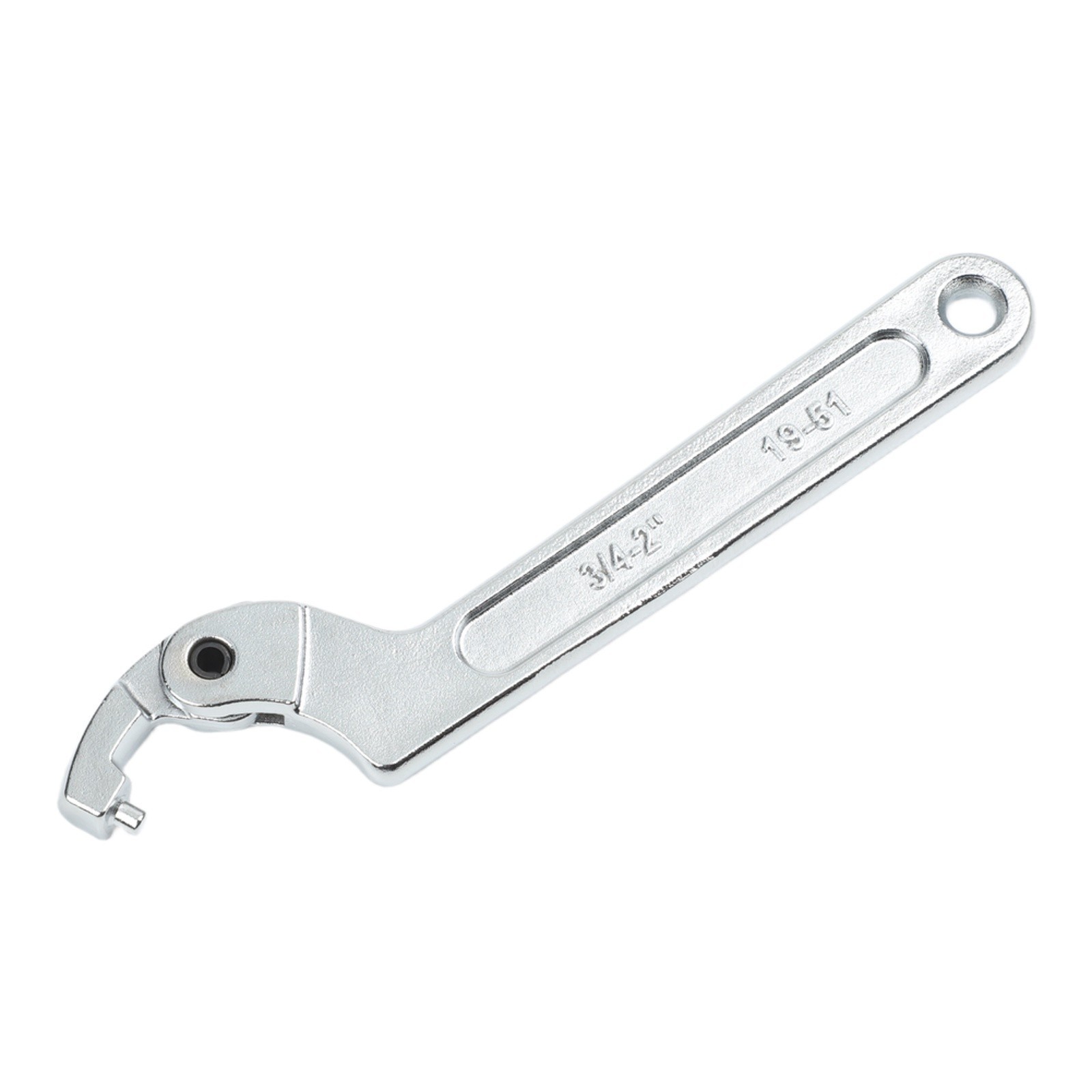 Hook Spanner Tool Shock Absorber Wrench Home Workshop Chromium Vanadium Steel
