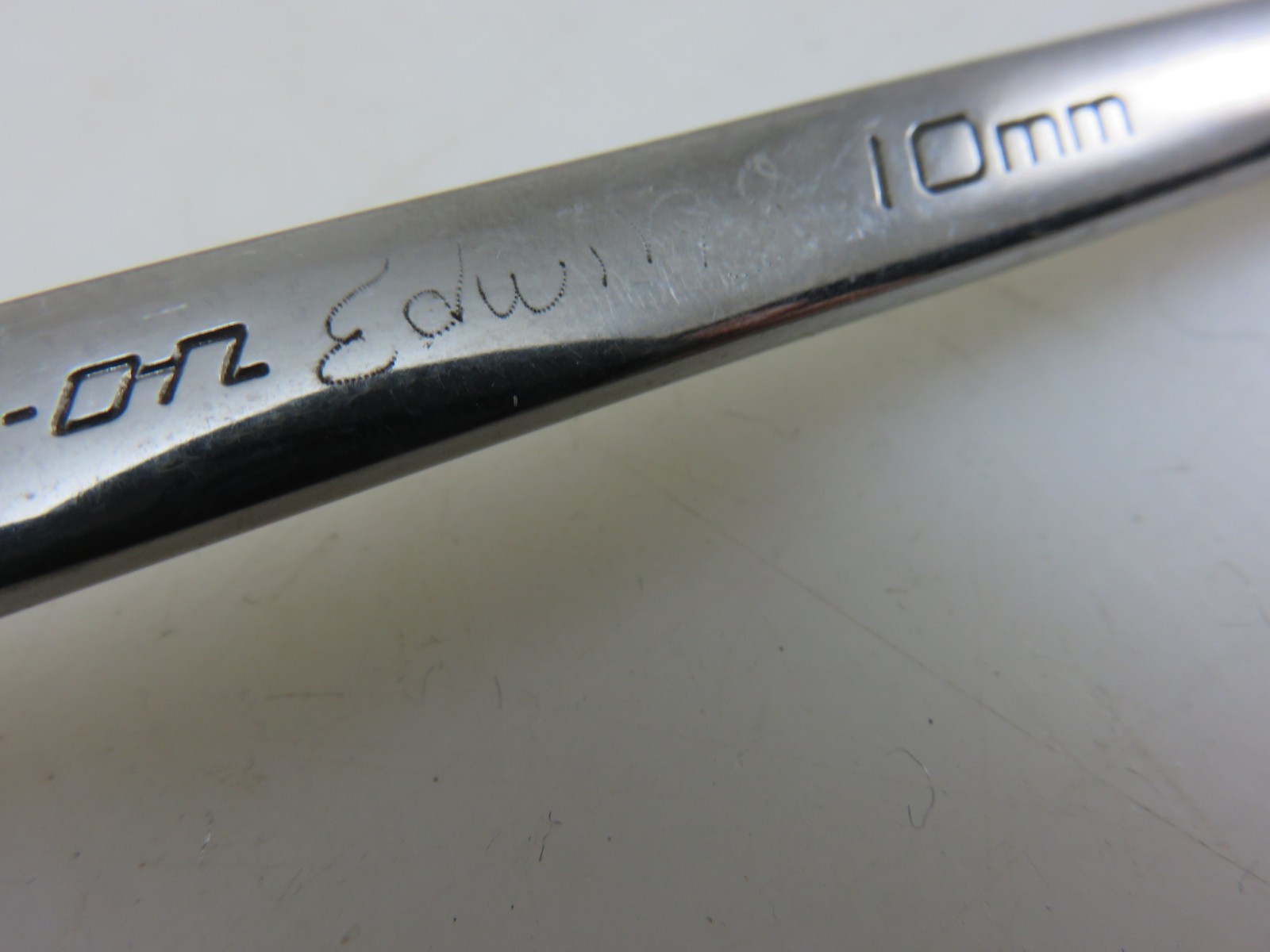 Snap-On METRIC OEXM Series Combination Wrench 8pc Set 10mm-17mm