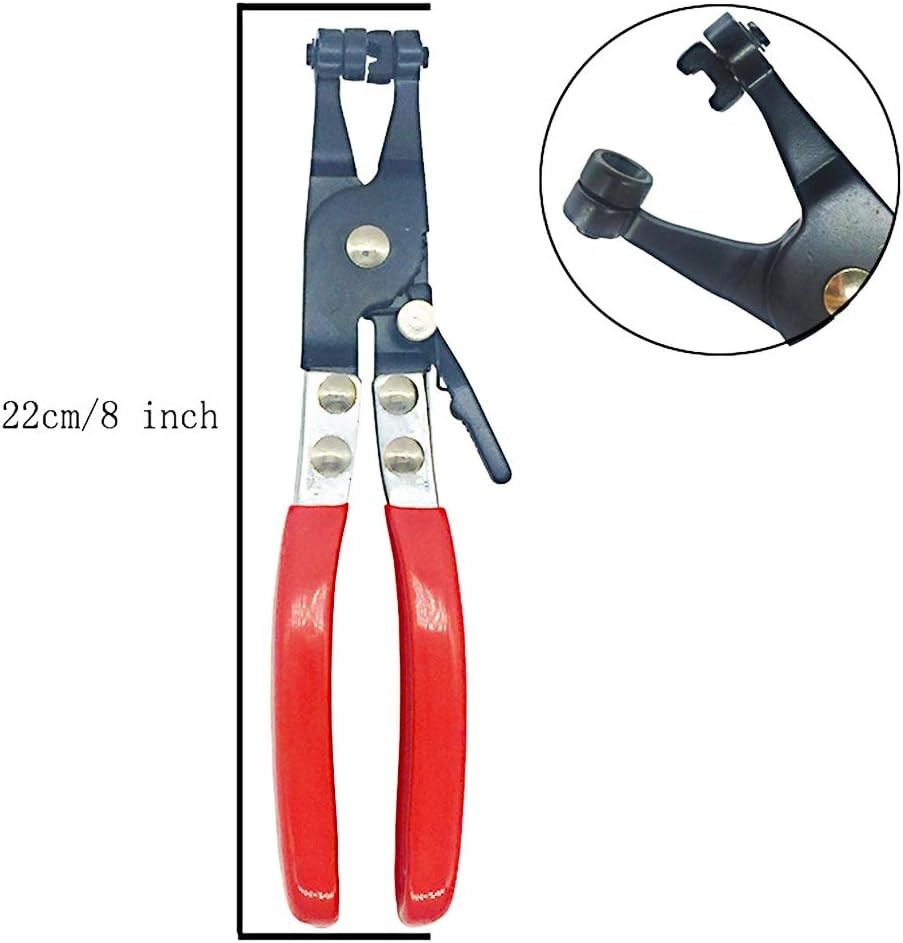 Professional Hose Clamp Pliers with Swivel Tip – Heavy-Duty Carbon Steel Tool