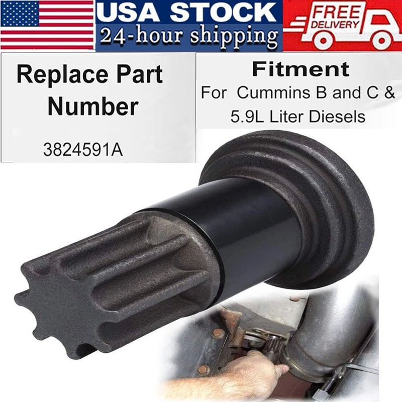 Engine Barring Tool for Cummins B/C Series & Dodge Pickup 3.9L 5.9L 6.7L & 8.3L