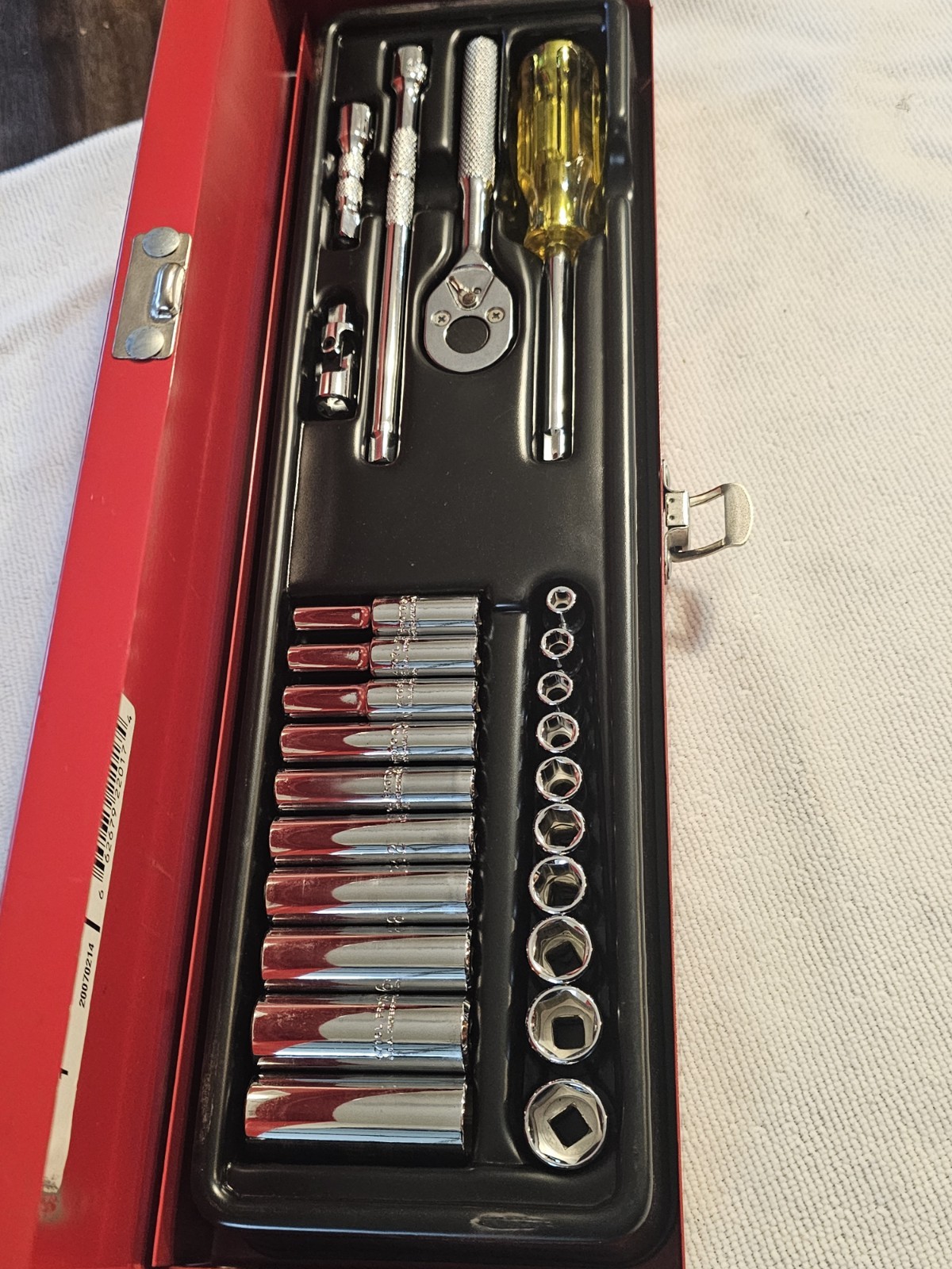 Vintage PROTO 1/4IN SOCKET SET. PROTO TOOLS. USA. 25PC SET.