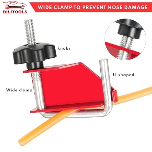 4-Piece Hose Pinch Off Pliers Set – Clamp Tool for Fuel, Coolant, Brake Hoses