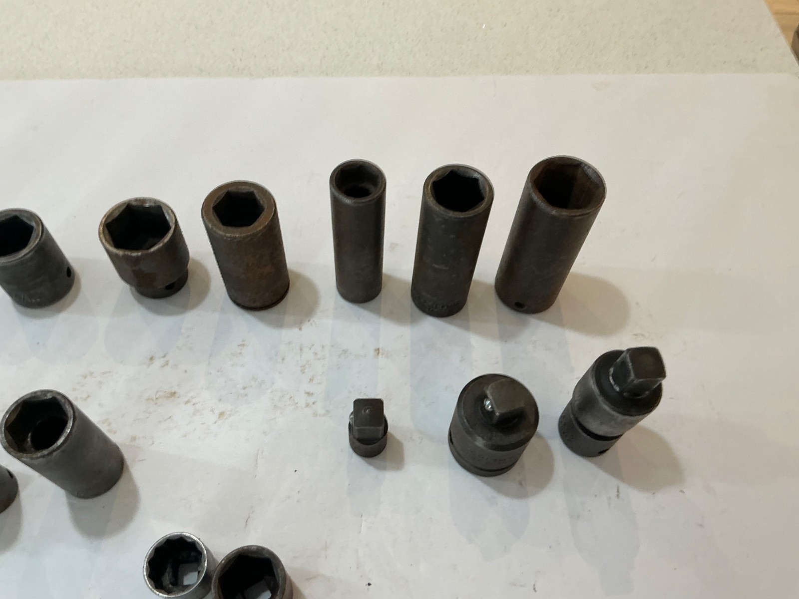 Asst Wright impact sockets 3/8″,1/2″ shallow&deep 17 pc all for $40 OBO USA