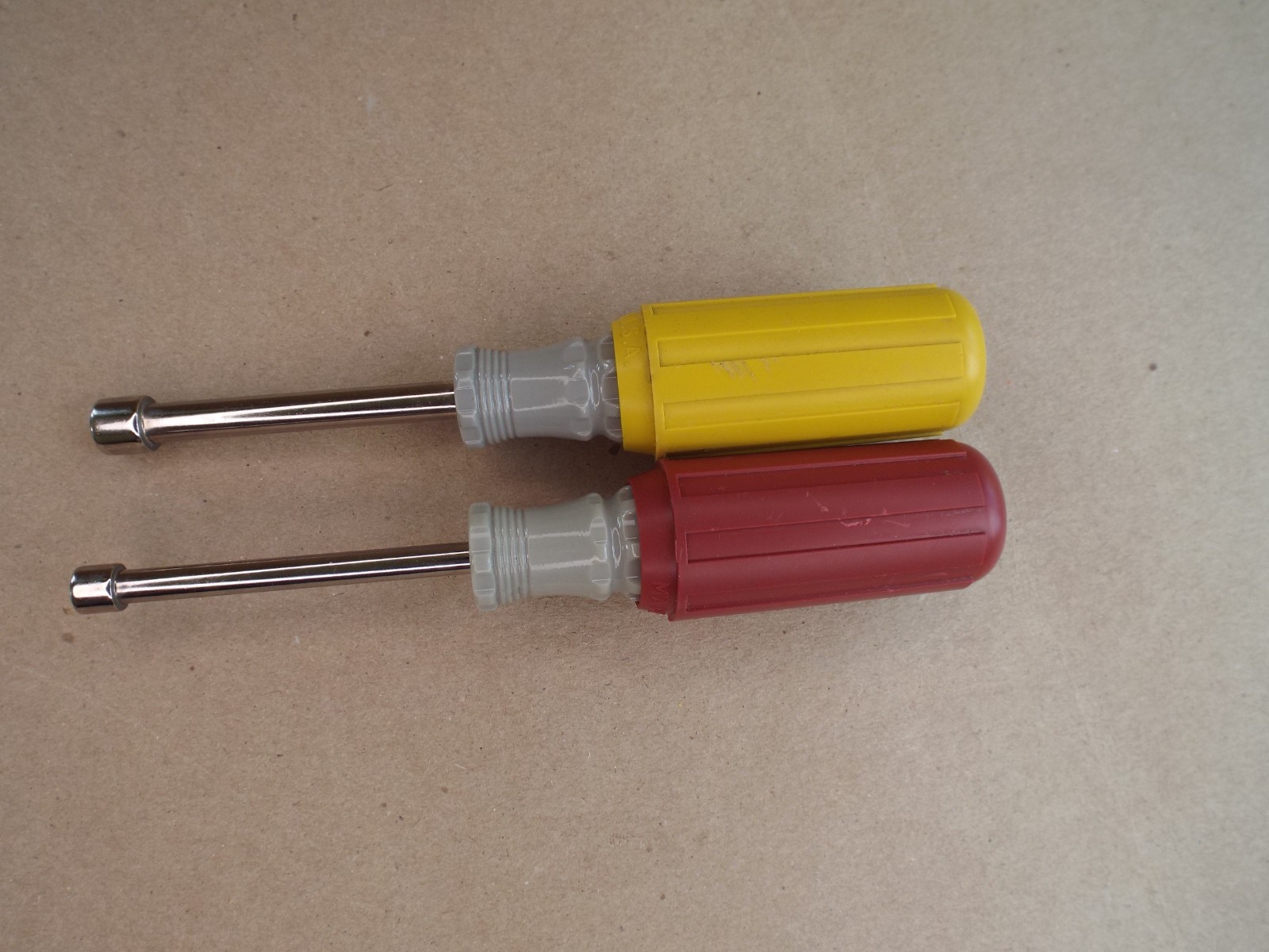VTG Cushion Grip Craftsman 7 Pc Metric Nut Driver Set USA Light Use GC! (Read)