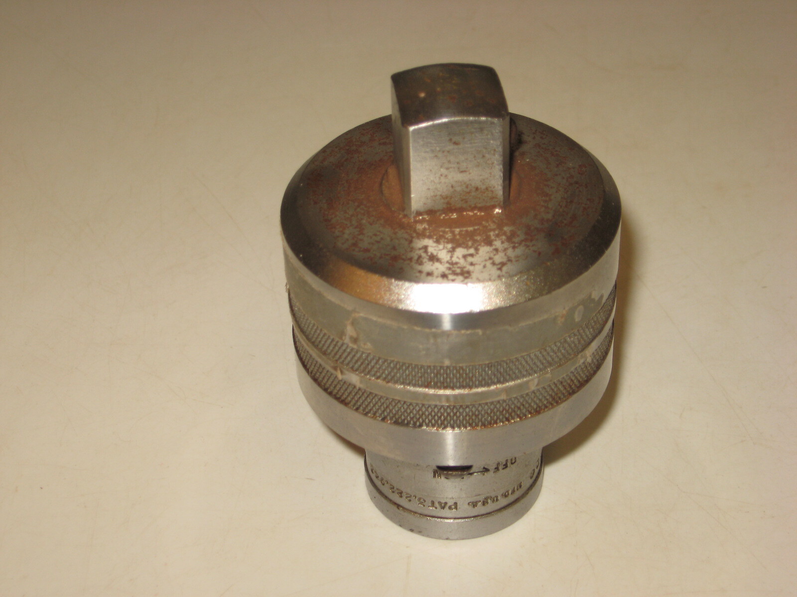 3/4″-dR. RATCHET BREAKER BAR ADAPTER, L= approx. 4″, USA, CHROME, PROTO # 5647