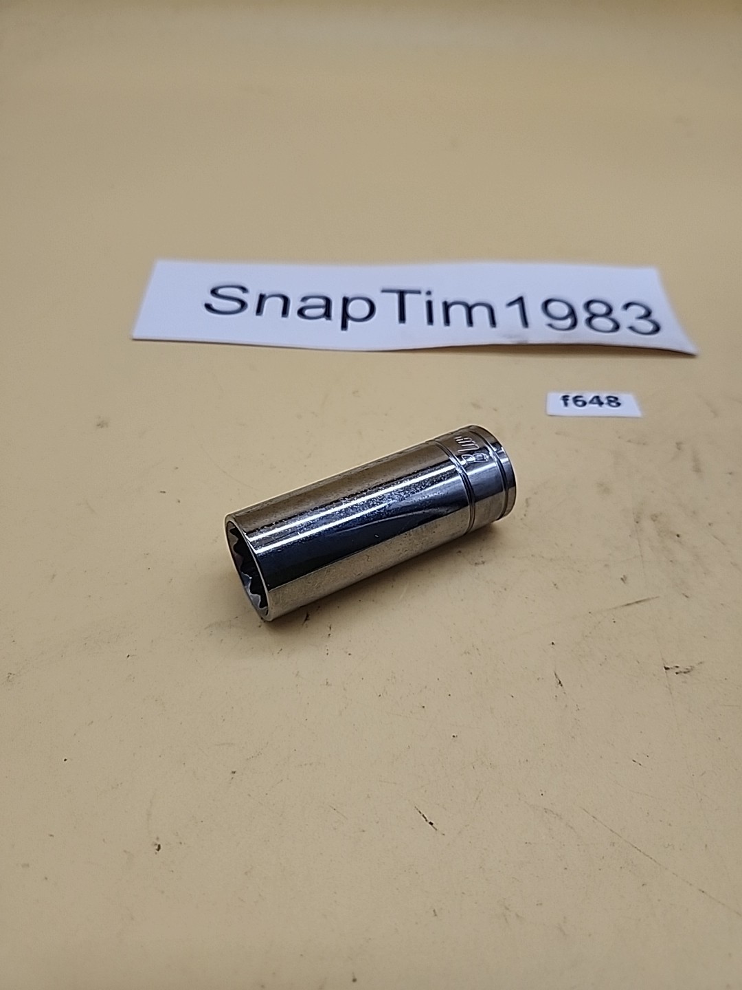 Blue-point Tools BLPLM3818 18mm Metric Deep Socket 3/8″ Dr 12 Pt USA
