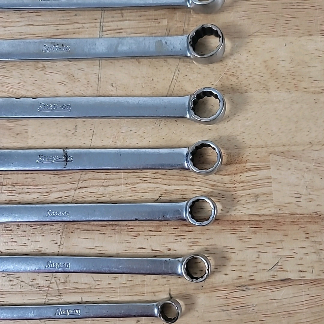 Snap-on Underline Metric Wrench OEXM 6,7,8,10,11,13,14,15,16,17,18,19mm 12 Pt