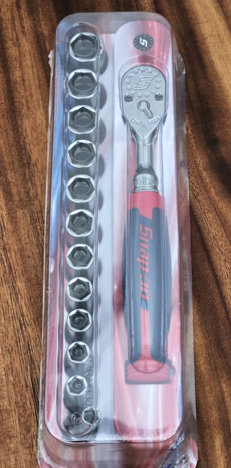 Snap-on 250th USA Special Edition Celebration Socket Set 13pc. 212FSMS/FHD100AM
