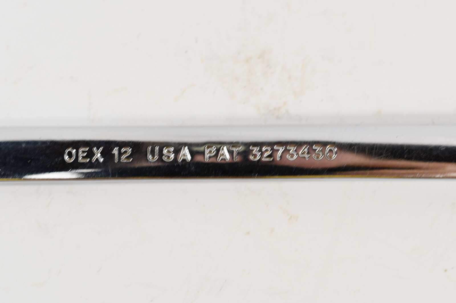 Vintage Snap on OEX12 SAE 3/8 12 Point Combination Wrench USA M495