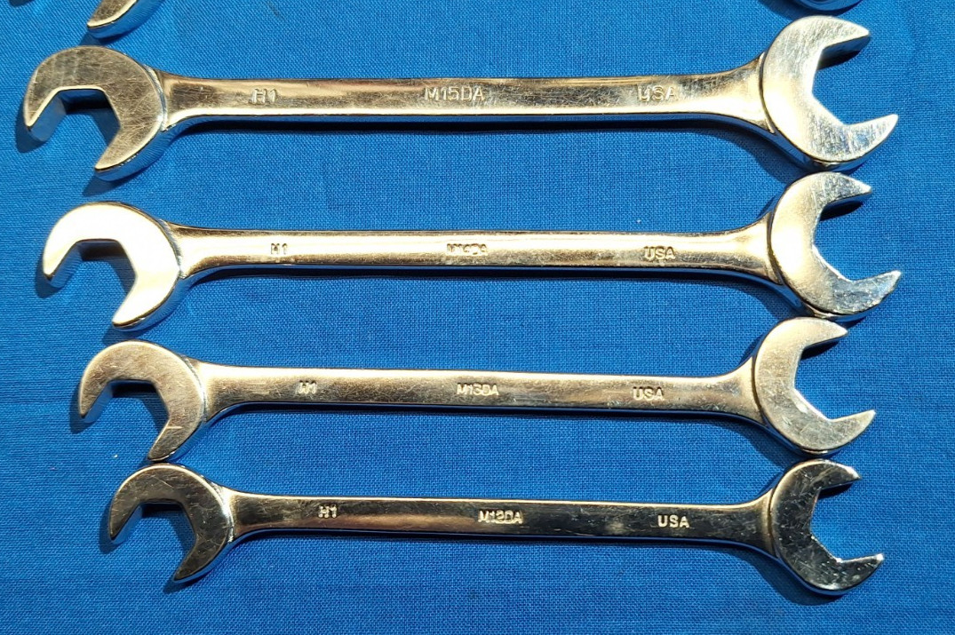 Mac Tools 7 piece Metric 4 way angle wrench set 18mm-12mm SDAM7PT
