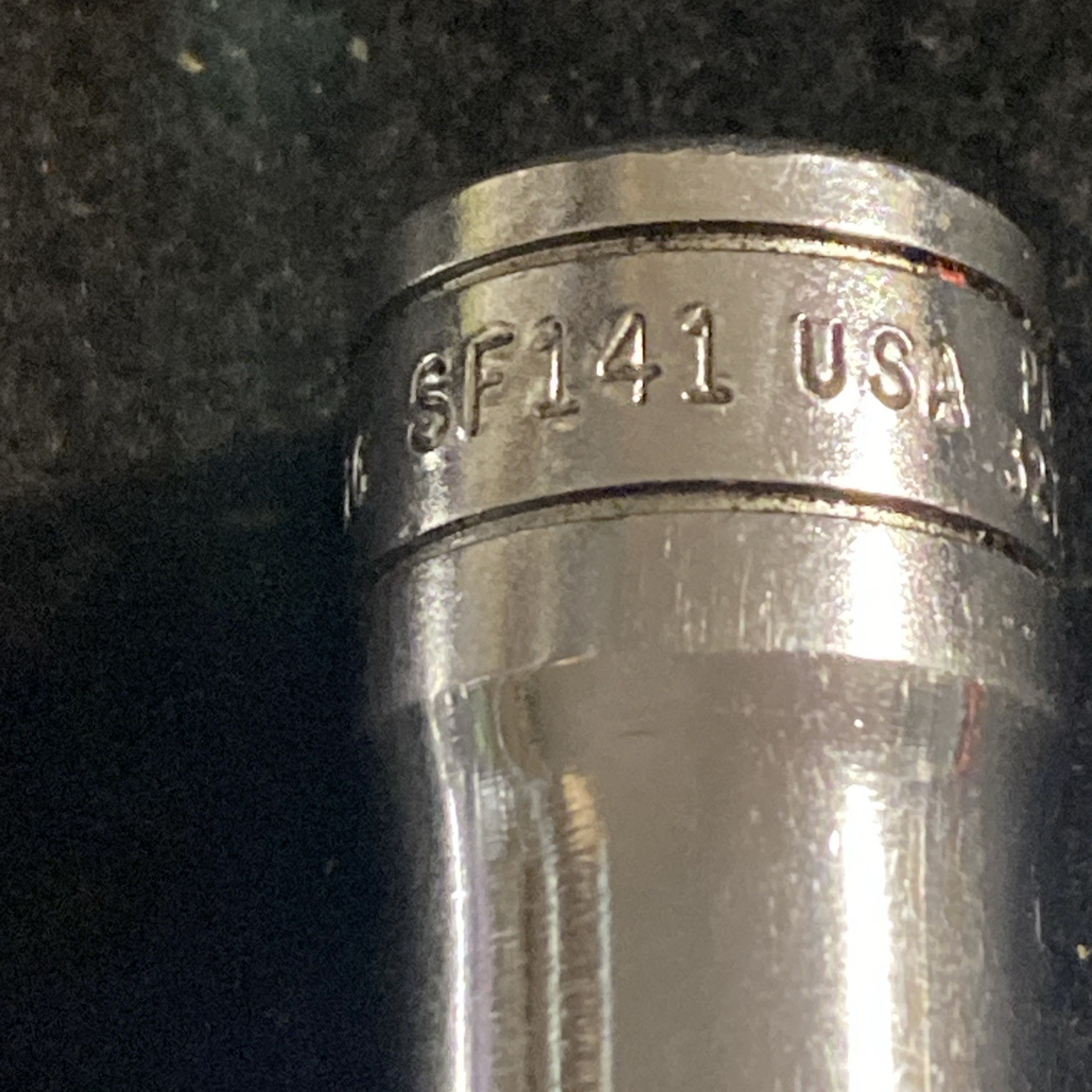 Snap-On 3/8” Drive 12 Point Deep Sockets SF101 SF121 SF141 3PC