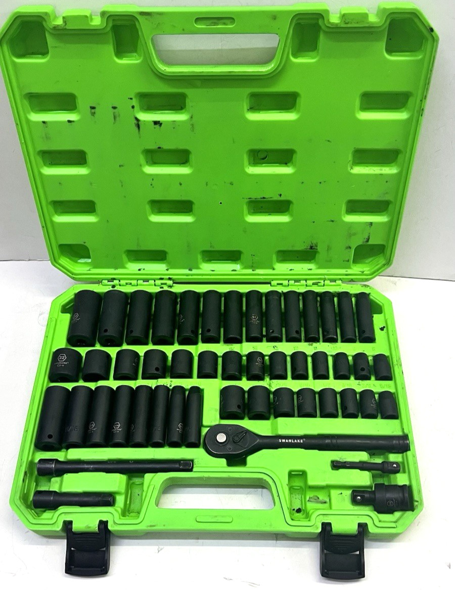 High-Quality Swanlake Impact Socket Set, 49-Piece