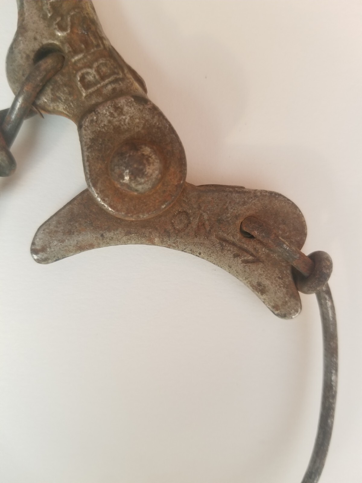 Vintage Primitive Oil Filter Wrench Lancaster PA Best S Co Garage Shop Good Cond