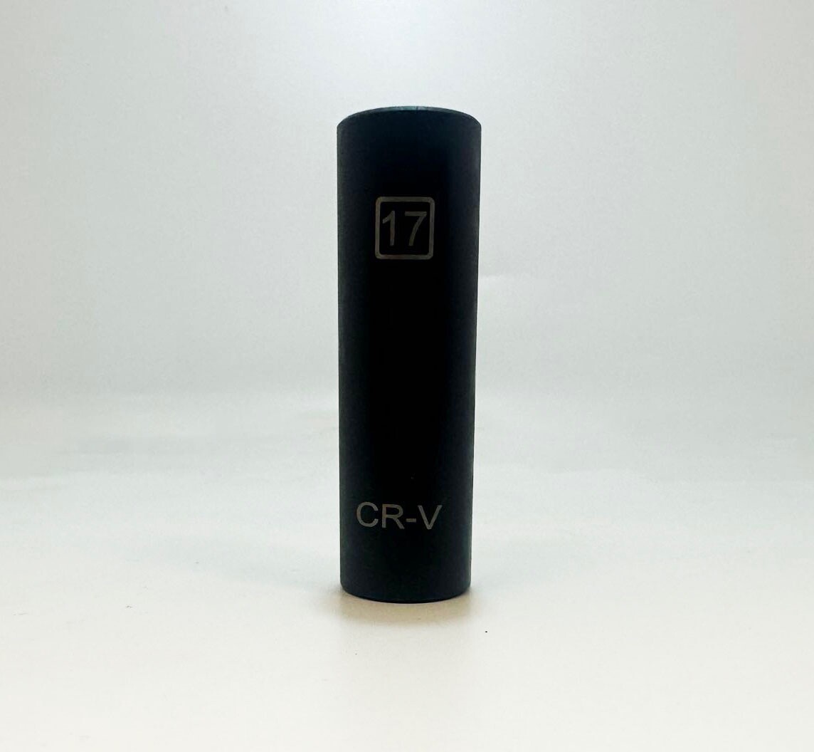 1Pc 1/2″ Drive 17mm Extra Thin Wall Deep Impact Socket CR-V