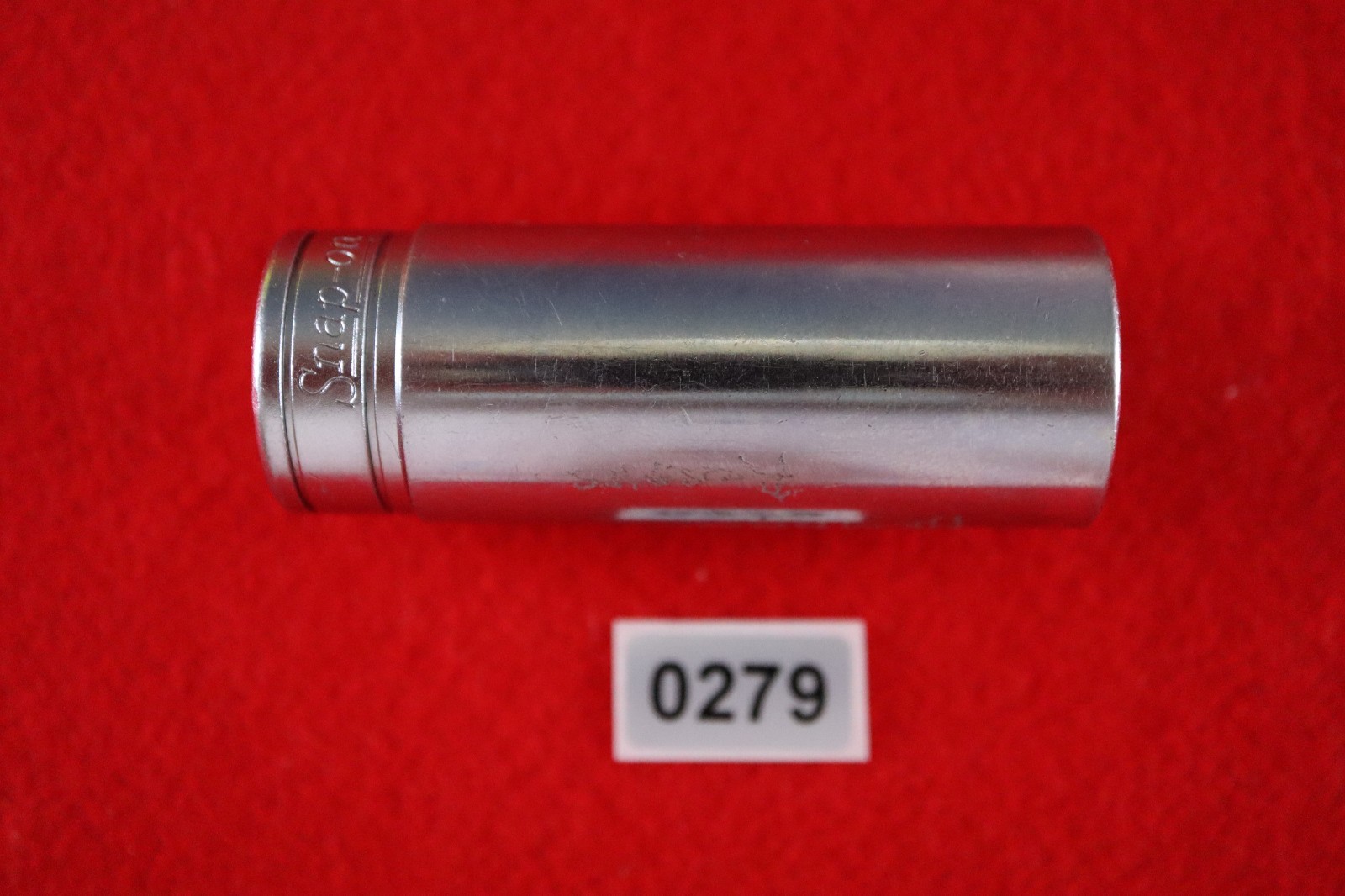 Snap On Tools SFS241 3/4″ Deep Socket 3/8″ Drive 6pt W/ Owner’s Marks. Lot 279