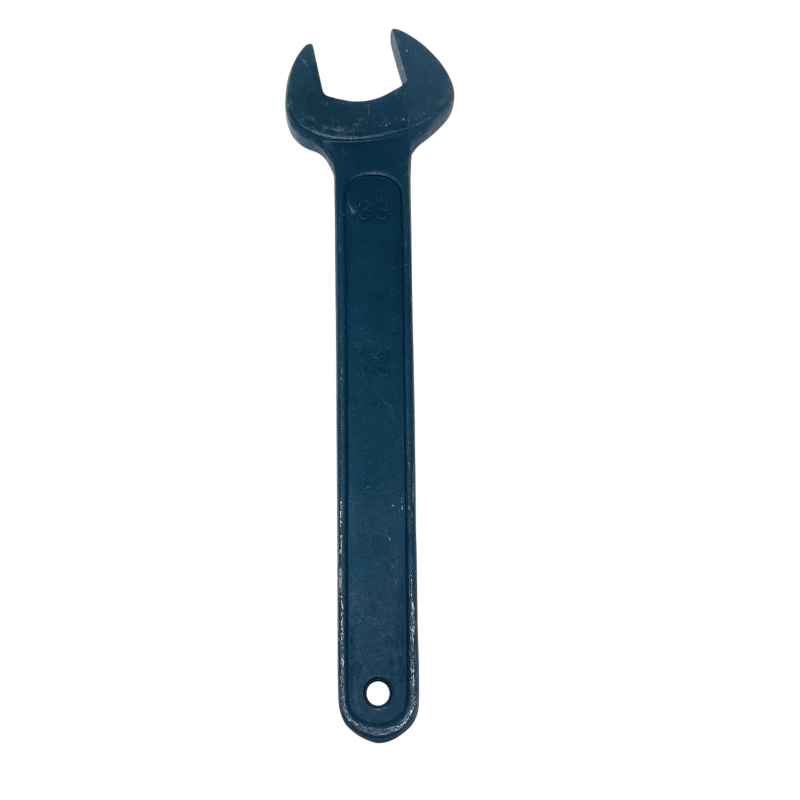 36mm Heavy Duty Single Open End Wrench Black Oxide Industrial Service Tool
