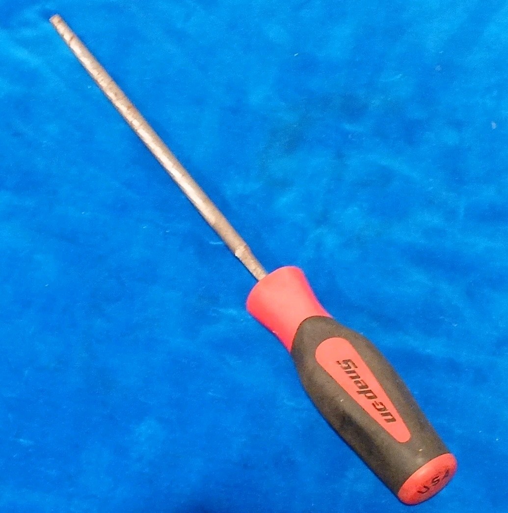 Snap-on Tools Soft Grip Round 8” Blade Length File SGHF614B 8R