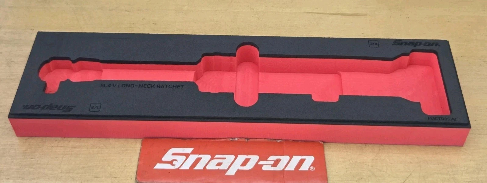 Snap on Tools Pro Fi Foam Organizer 14.4v Ratchet 3/8 Holder FMCTR867B