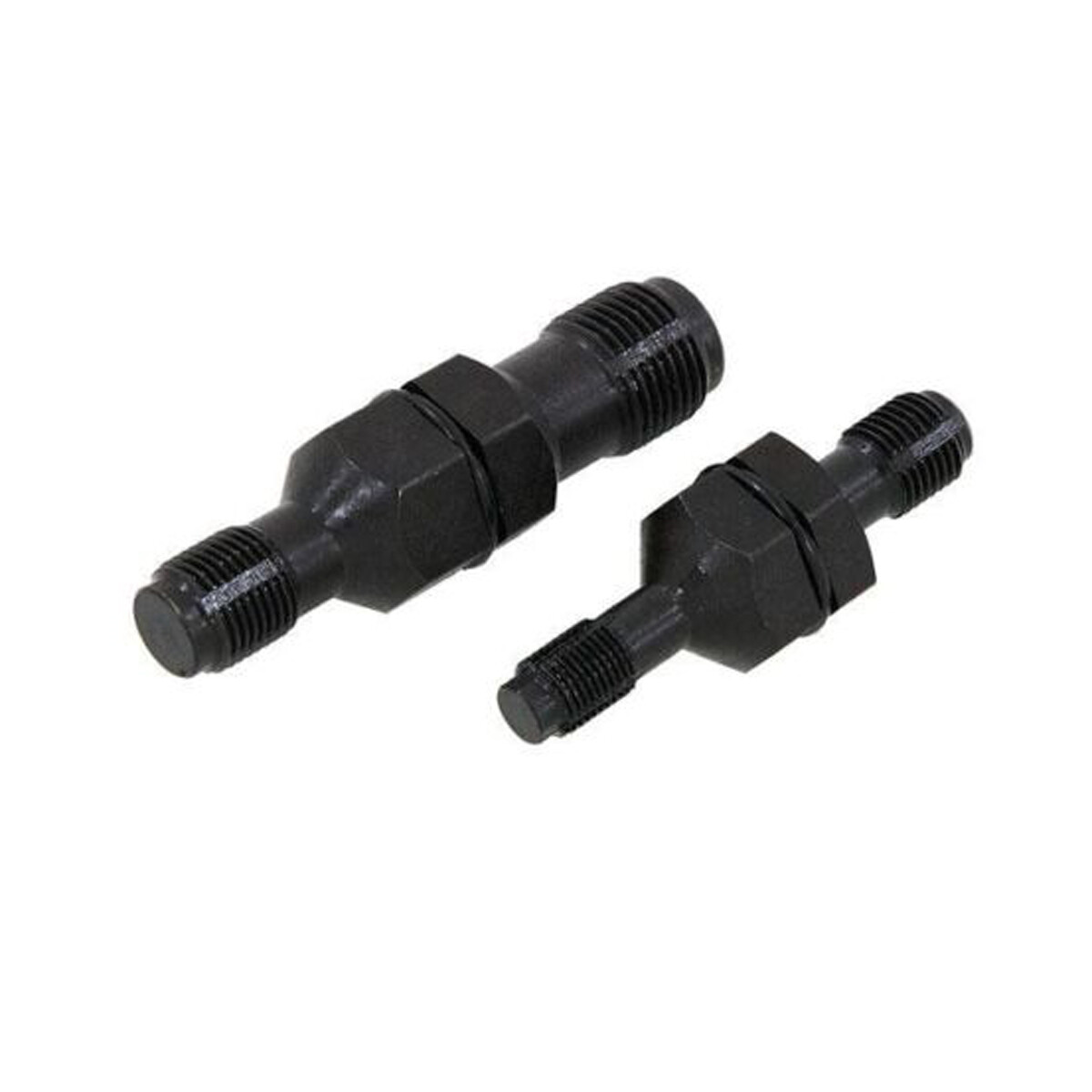2PCS Spark Plug Hole Threader Chaser 14mm 18mm Re-threader Tap Repair Tool Set