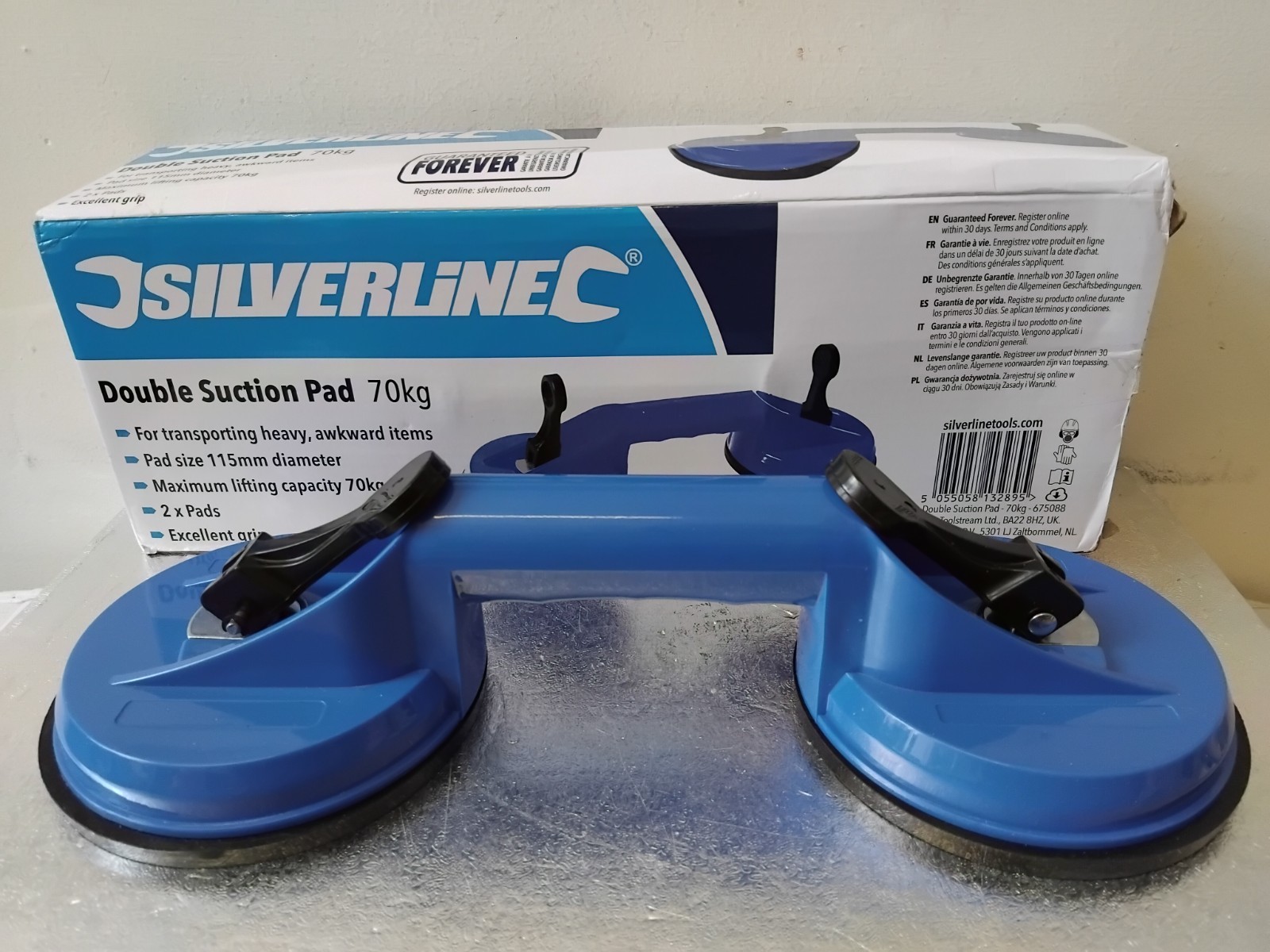 DOUBLE SUCTION PAD 70KG 675088