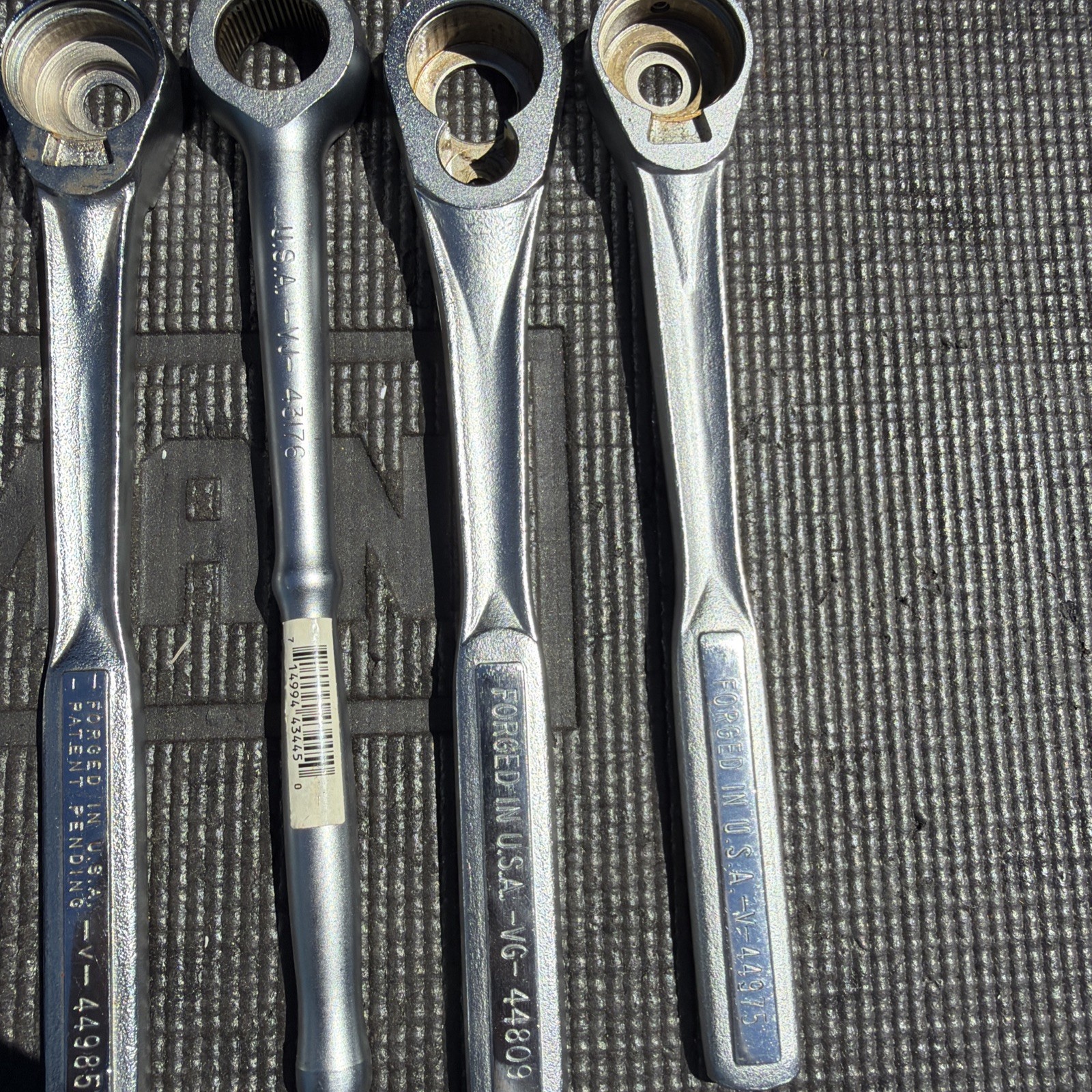 22 Sears Craftsman USA 9 New 13 Used Ratchet Bodies Only No Guts 1/2” 44809 3/8”