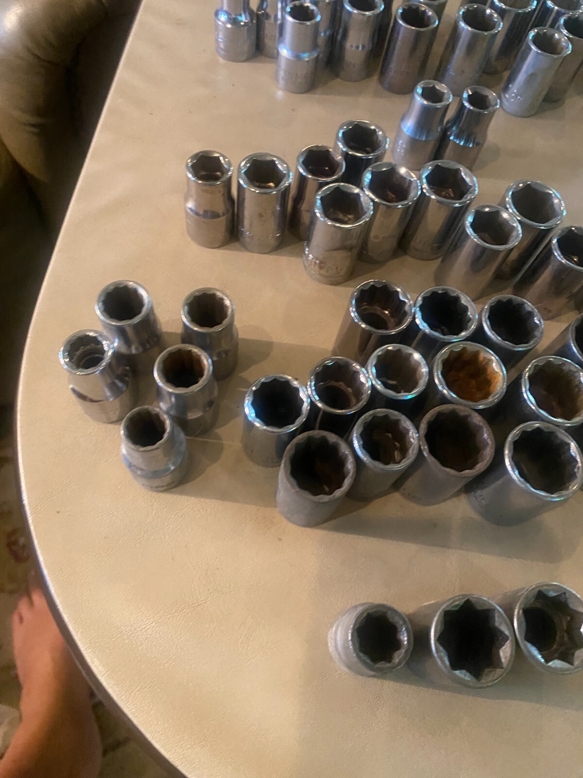 Craftsman USA 1/4″ & 1/2″ Dr – SAE and metric shallow socket 6, 8, and 12 Point