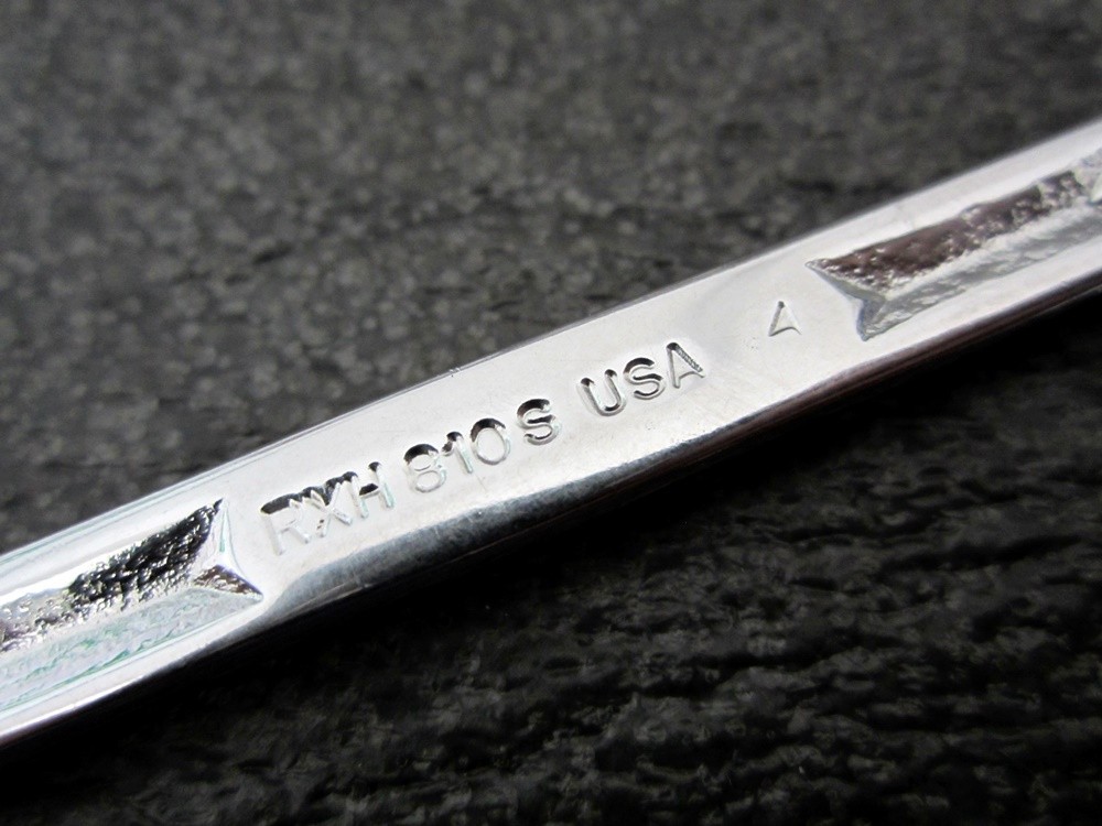 Vintage Snap-on 1/4″ x 5/16″ Flare Line Wrench RXH810S Underline USA 🇺🇸