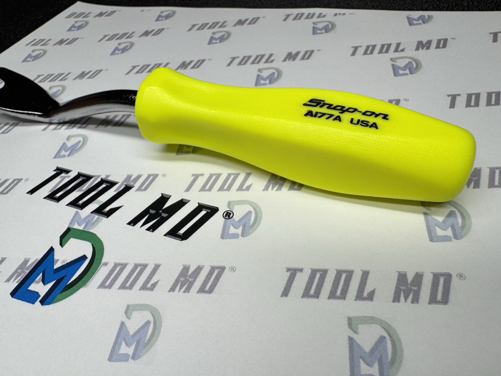 Snap-on Tools USA NEW HI-VIZ YELLOW Hard-Grip Trim Pad Removal Tool A177A