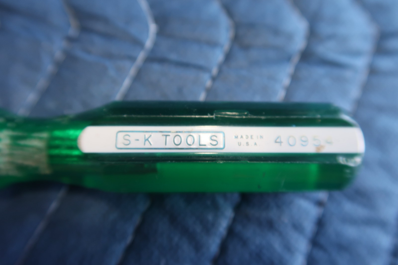 SK Tools 1/4″ Drive Green Handle Spinner Handle Driver 40954 Nice see pictures!