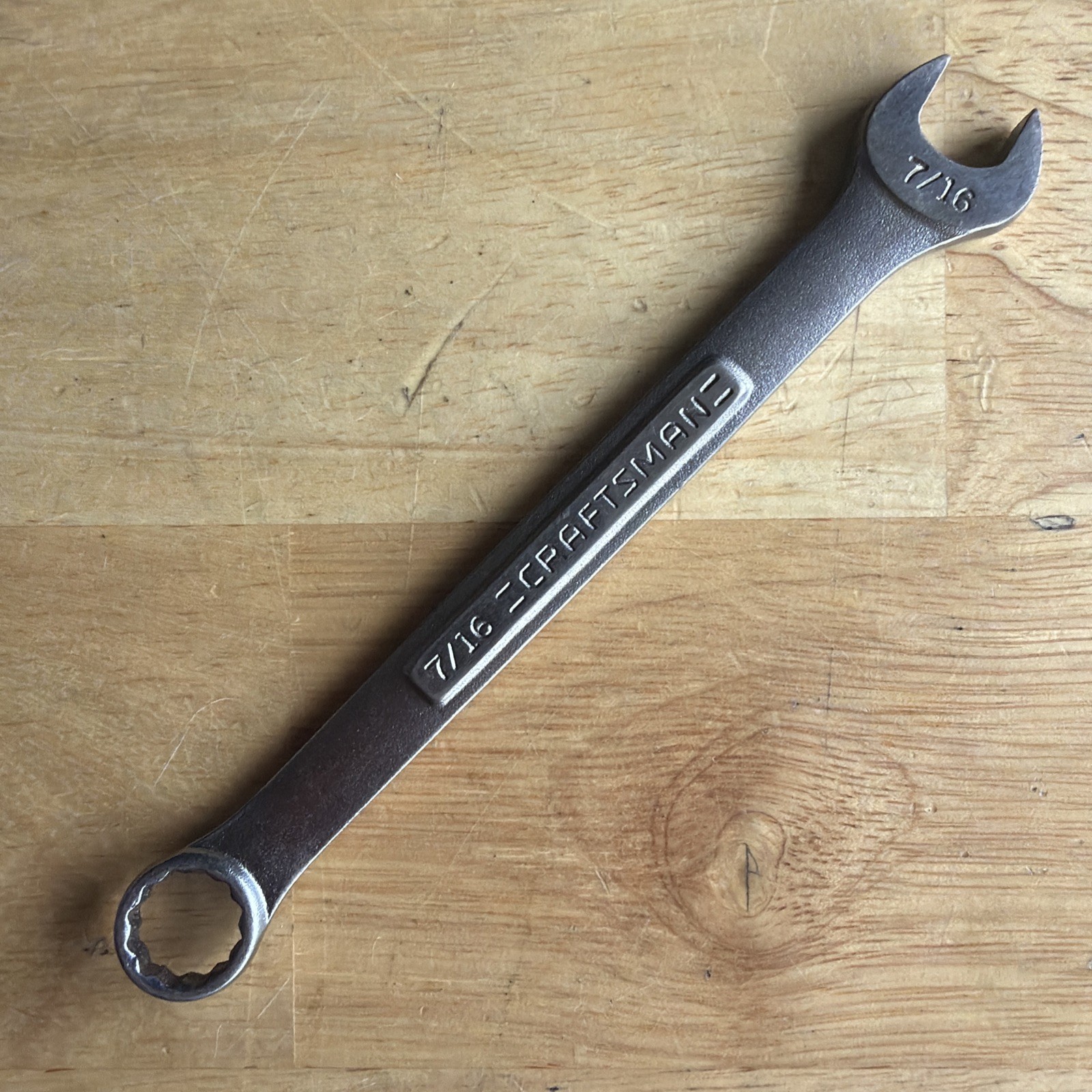 Craftsman Tools 7/16″ Combination Wrench 12 Point VA Series 44694 Made in USA