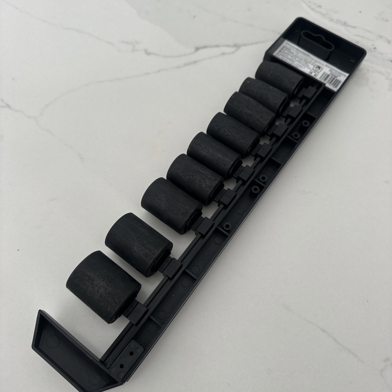 TEQ Correct 9-Piece 1/2″ Drive 6-Point Impact Metric Socket Set TQ356