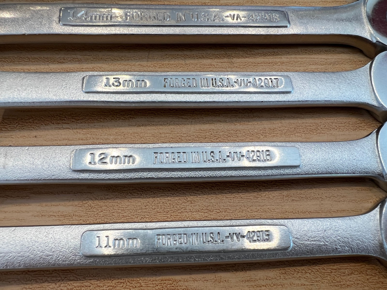 *Read description* Vintage Craftsman 8-Piece Metric Wrench Set 9- 17mm
