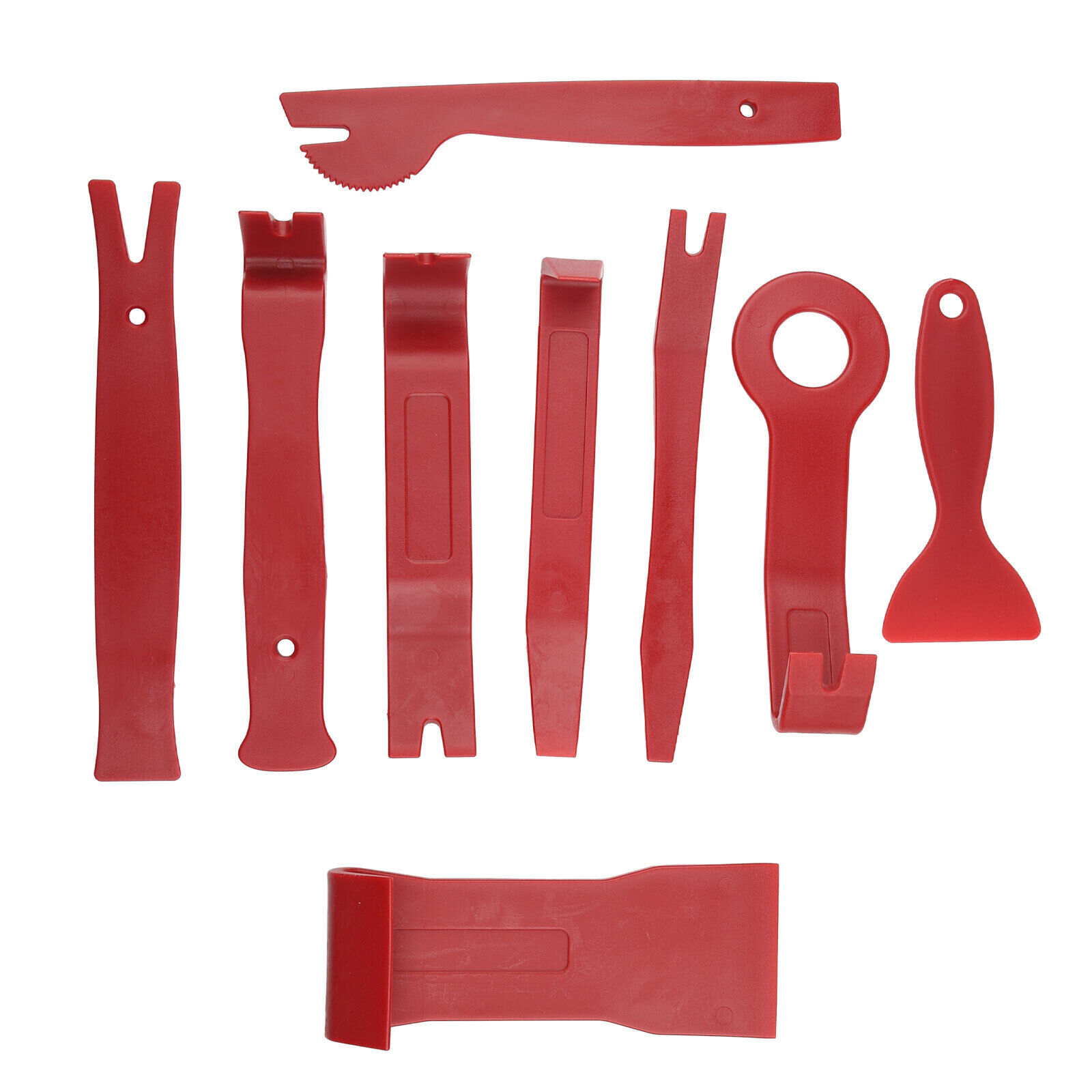200Pcs Car Trim Removal Tool Set Hand Tools Pry Bar Panel Door Interior Clip Kit