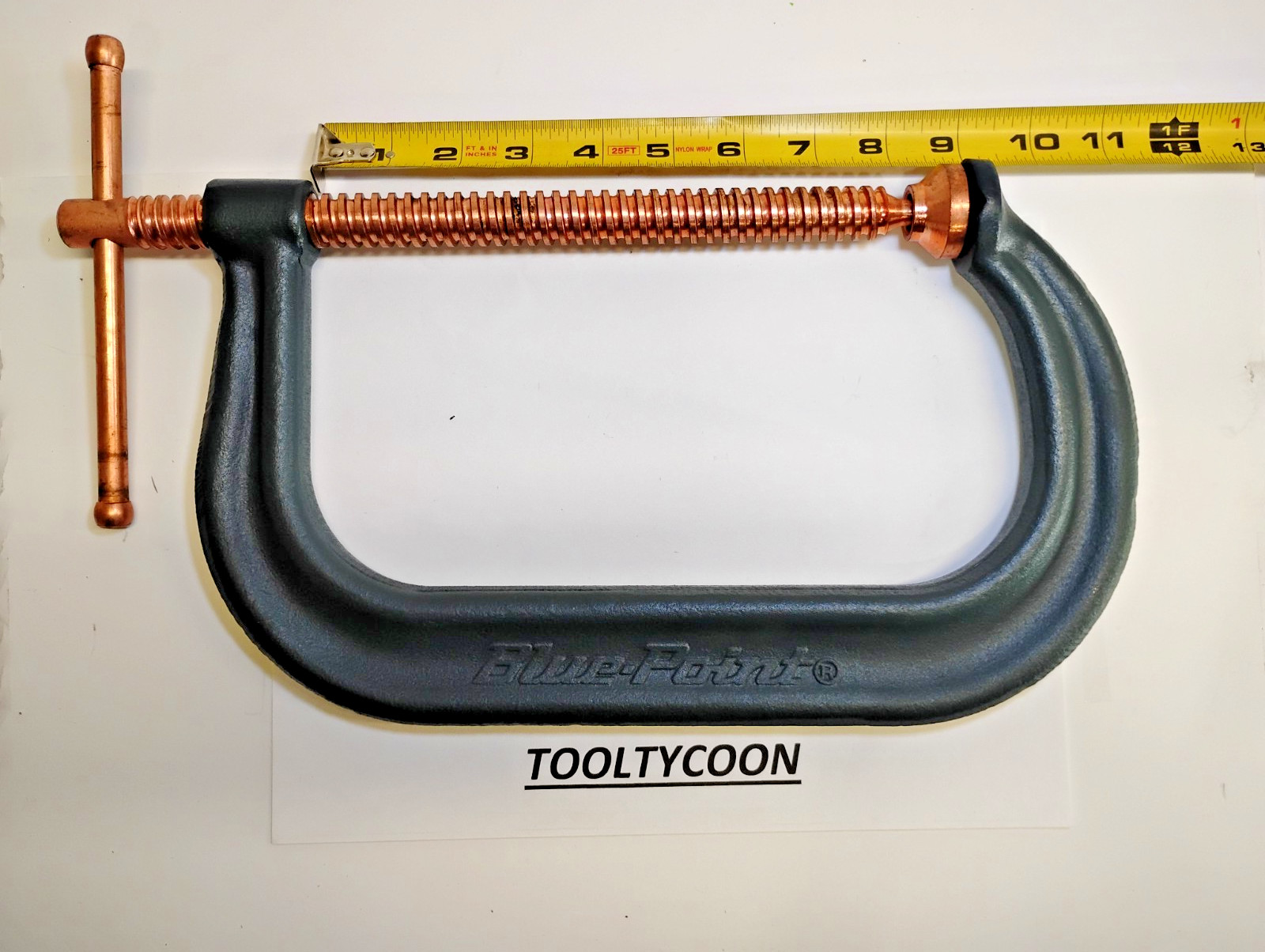 Blue Point Tools NEW FORGED STEEL 0-8″ WELDING Clamp C-Clamp Style CL408A