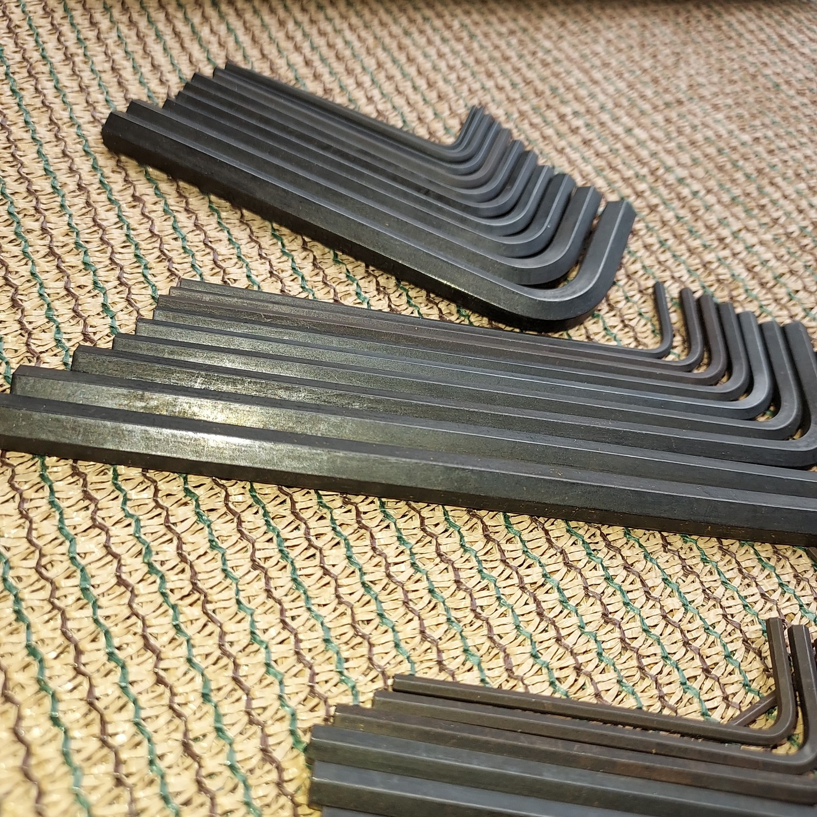 Vintage 40 pc Craftsman 46677 Metric 46696 SAE Set Screw Hex Key Allen – V – USA
