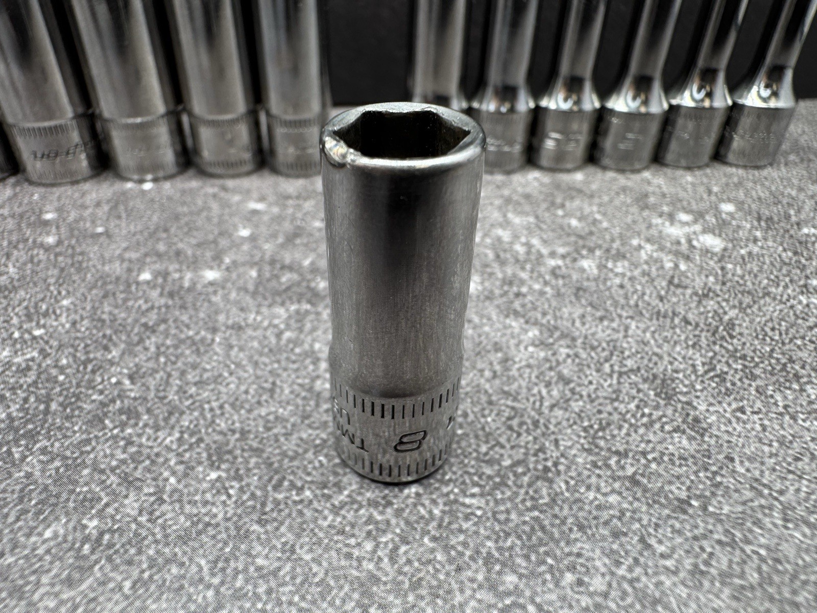 Snap-On Tools 142STMMSYFR1 42pc 1/4 Drive 6-Point Metric Foam Socket Set Fms001B