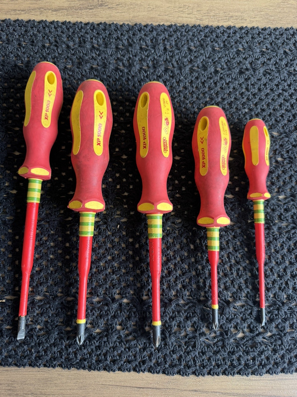 Draper Expert VDE Approved Fully Insulated Screwdriver Set