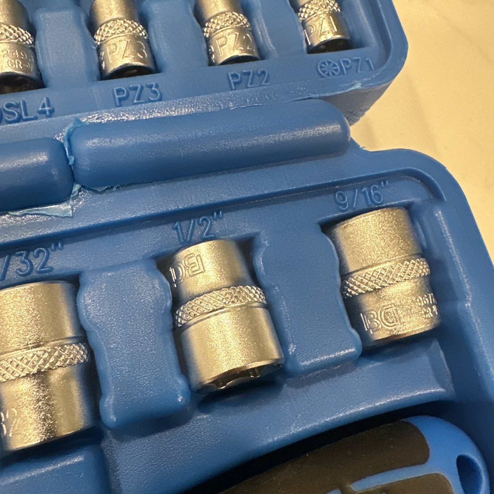BGS 1/4″ Inch Mechanic Socket Set 46 Pc. Set SAE No. 2141 Steckschlüssel-Satz
