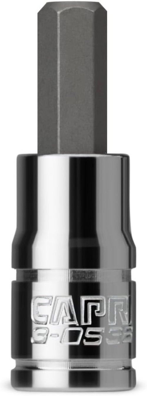 Professional 6 mm Hex Bit Socket, 1/4 Inch Drive – Corrosion Resistant Chrome