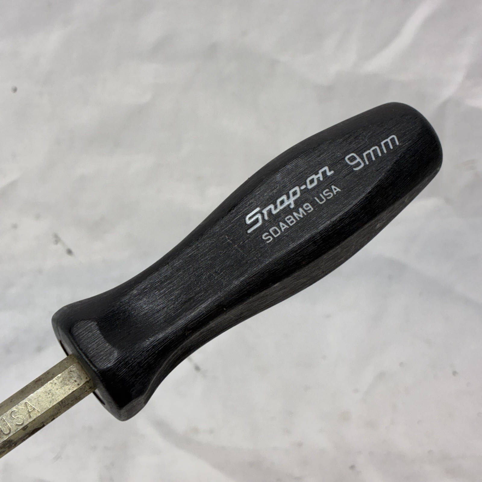 Snap-On SDABM9 9mm Ball Hex Head Driver Measuring 8-7/8» Long LTRK A-2