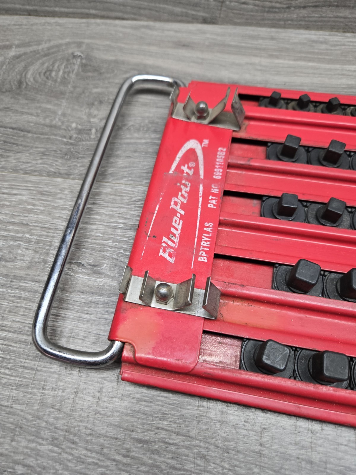 Blue Point Locking Socket Tray Red Metal