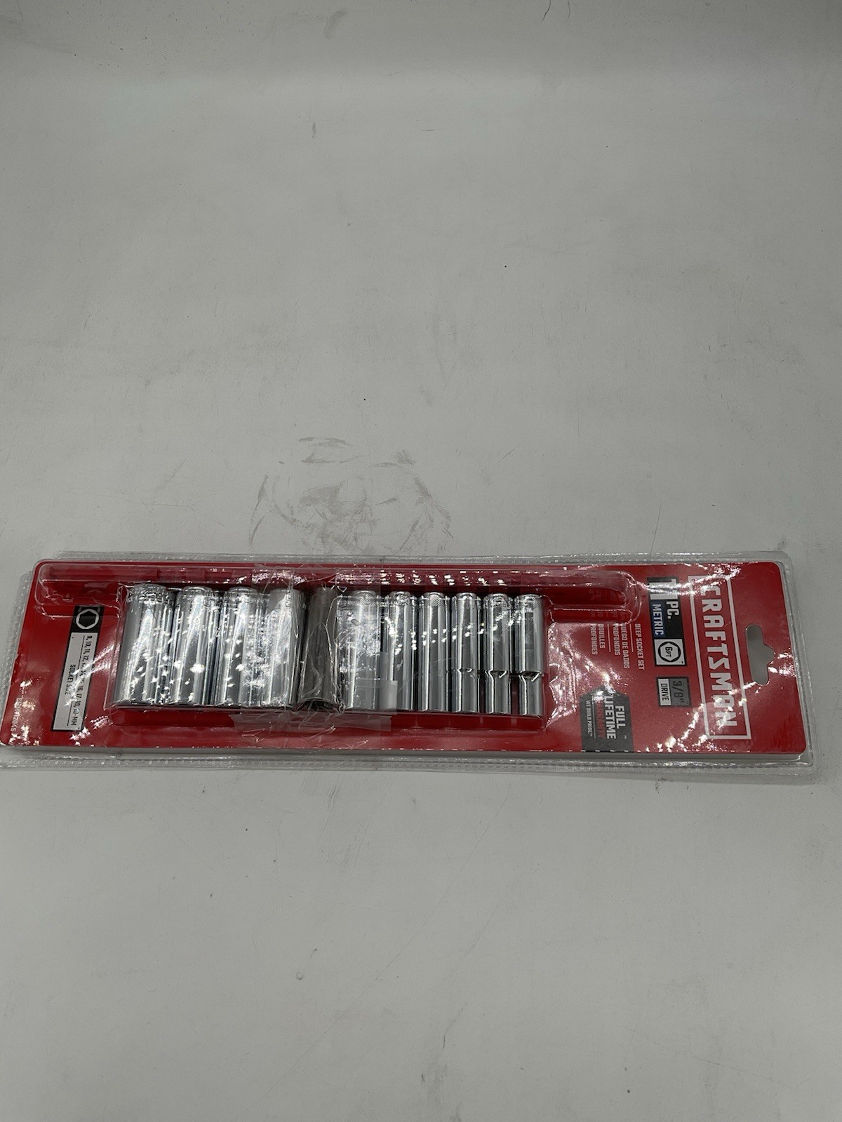 Craftsman Deep Socket Set 1/4 Inch Drive 6-Point 11-Piece (A97)