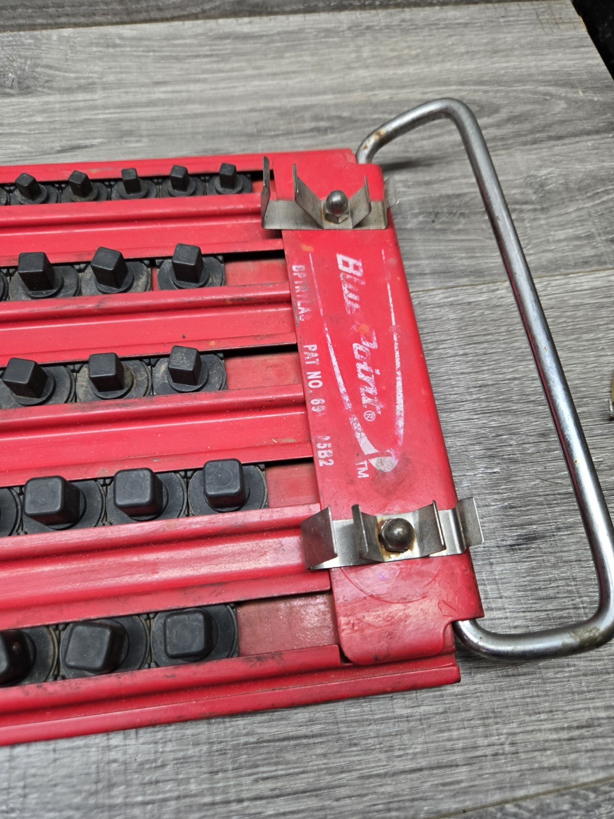 Blue Point Locking Socket Tray Red Metal