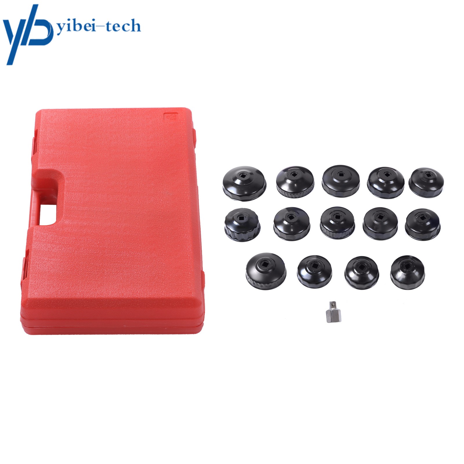 Oil Filter Sleeve Set Cup Sleeve Tool Set 14 Pieces Oil Filter Cap Wrench